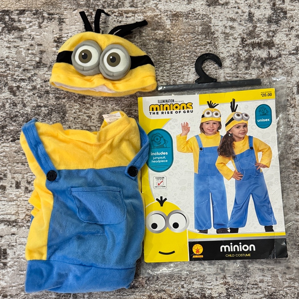 Illumination Minion Child Costume - Yellow and Blue